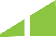 Green abstract accents in a modern design, featuring sharp geometric shapes.